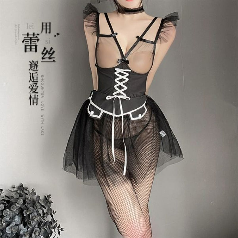 BT2646-情趣內衣性感蕾絲睡衣制服誘惑兔女郎床上激情免脫套裝