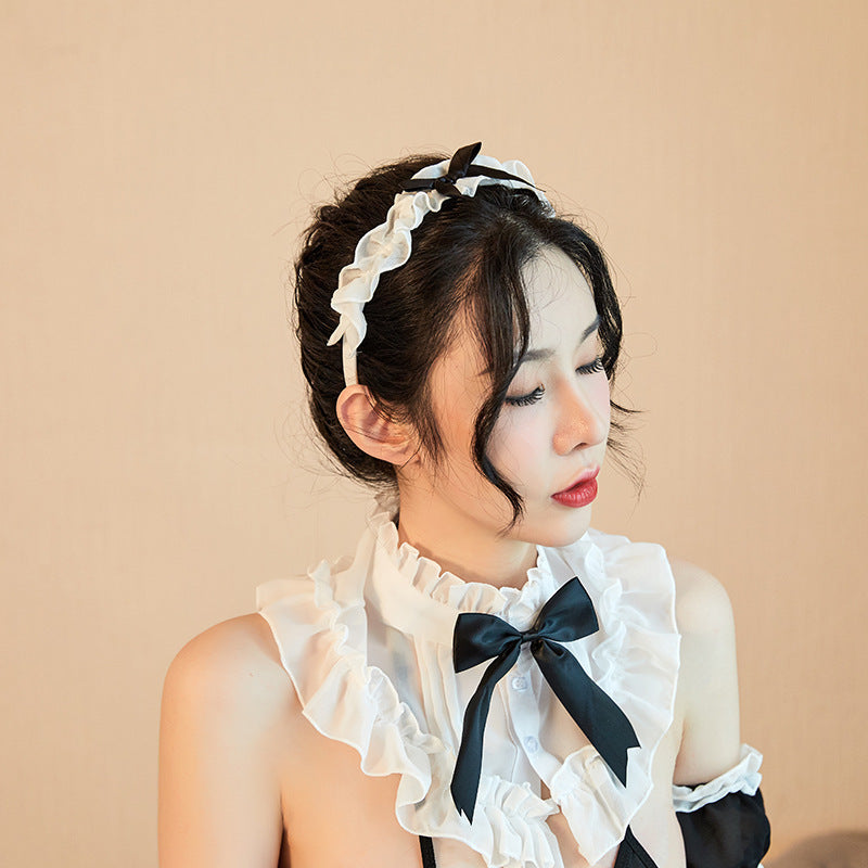【A-1386】情趣內衣女性感女傭女僕辦公制服誘惑OL套裝代發