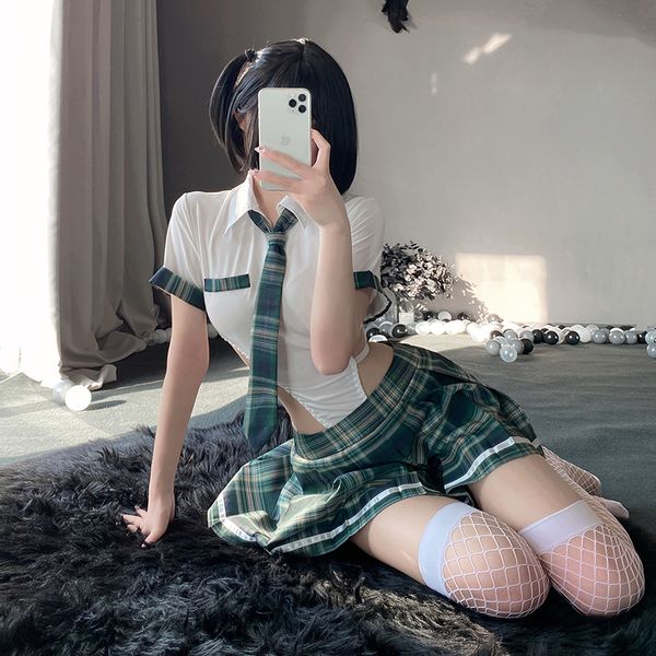 BT2715-性感內衣純欲校園可愛JK制服誘惑女激情角色扮演清純套裝