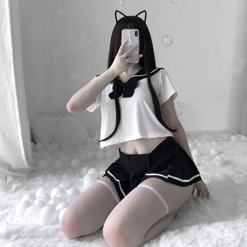 BT2415-性感情趣內衣情趣制服誘惑學生裝JK可愛風代發