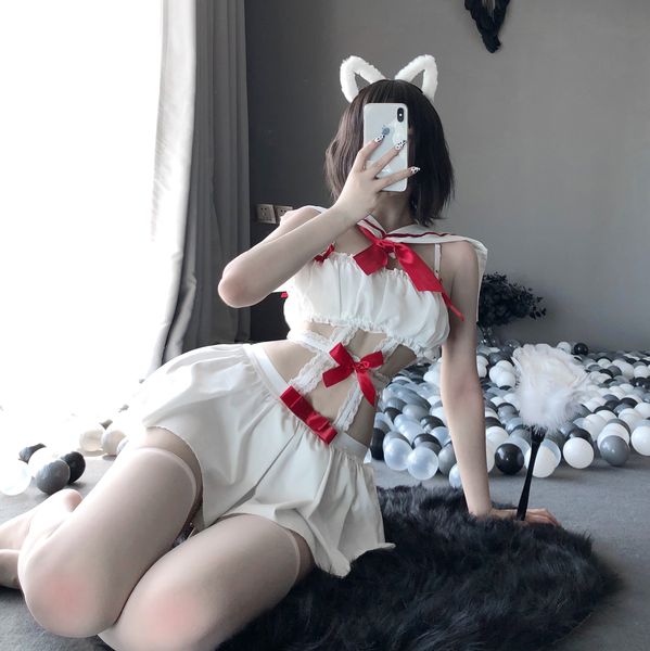 BT2391-情趣內衣女性感水手學生套裝海軍制服誘惑短裙