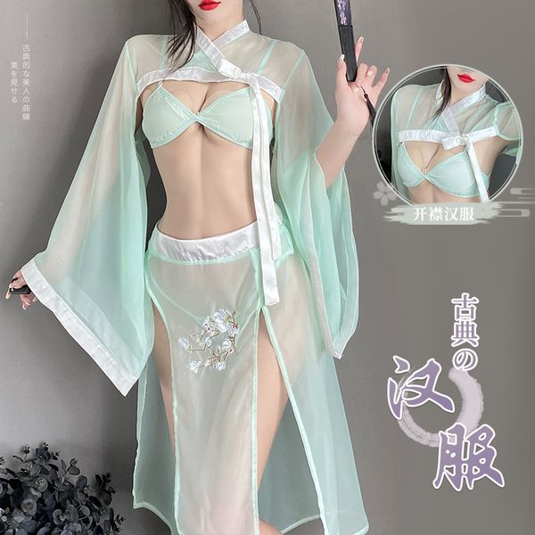 BT2589-情趣內衣高端古風漢服激情誘惑睡衣旗袍純欲制服套裝