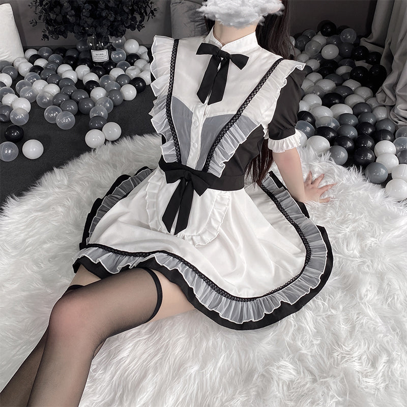 BT2560-情趣內衣性感可愛蝴蝶誘惑女僕角色扮演COS二次元制服套裝
