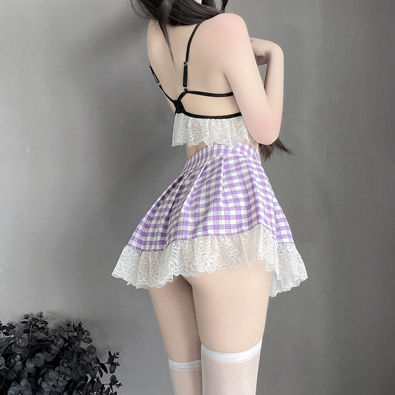 BT2580-情趣內衣女性感制服誘惑激情清純學生裝角色扮演套裝