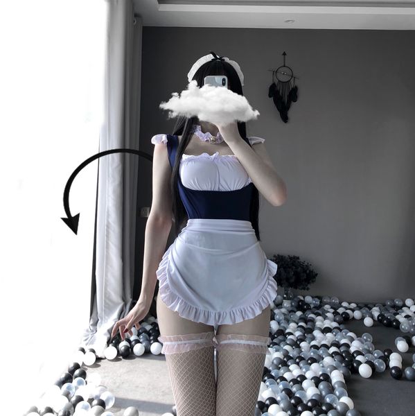 BT2360-女傭內衣蕾絲純情女僕激情套裝誘惑