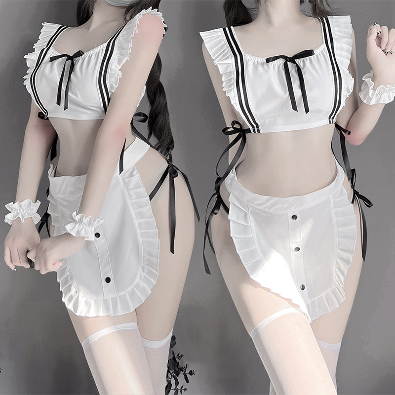 BT2518-女僕裝純欲制服情趣內衣激情服裝床上誘惑衣服套裝女
