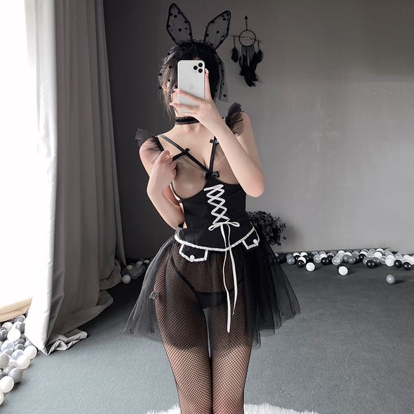 BT2646-情趣內衣性感蕾絲睡衣制服誘惑兔女郎床上激情免脫套裝