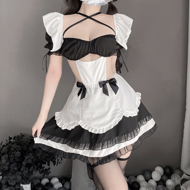 BT2515-女僕裝制服情趣內衣激情調情火辣床上誘惑套裝女純欲