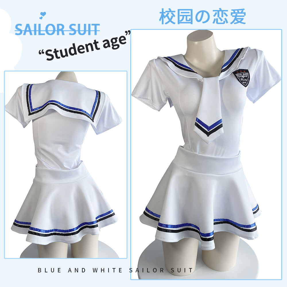 BT2472-情趣內衣制服誘惑角色扮演套裝性感日系學生水手服