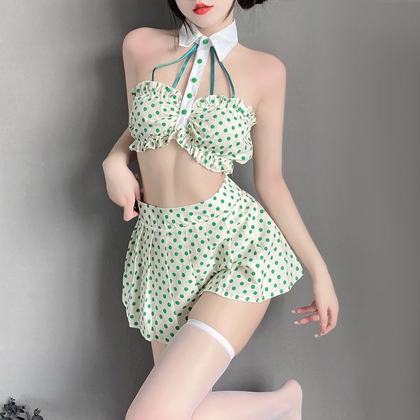 BT2582-2-情趣內衣純欲學妹制服性感文胸激情校園風百褶裙