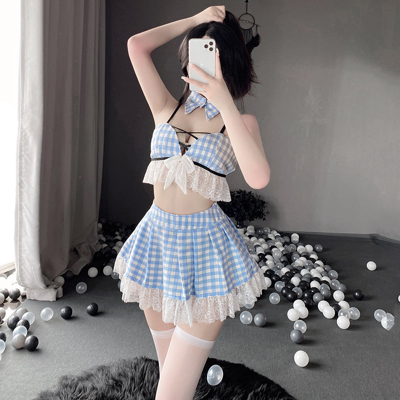 BT2580-情趣內衣女性感制服誘惑激情清純學生裝角色扮演套裝