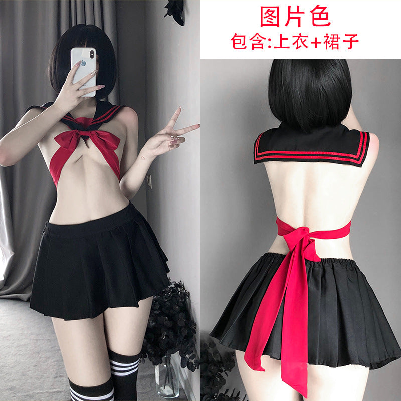 BT2428-性感JK純欲情趣內衣服裝衣服校園女制服激情調情用品誘惑睡衣