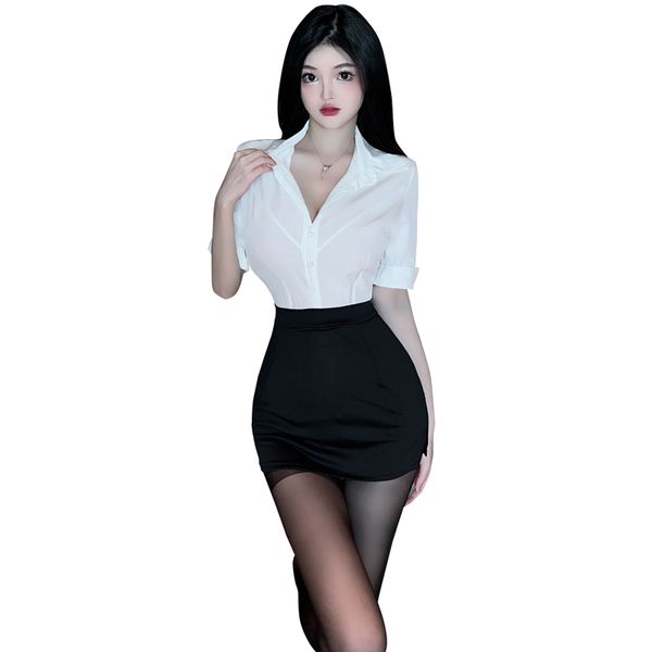 BT9099-情趣內衣性感火辣秘書制服誘惑床上調情用品制服
