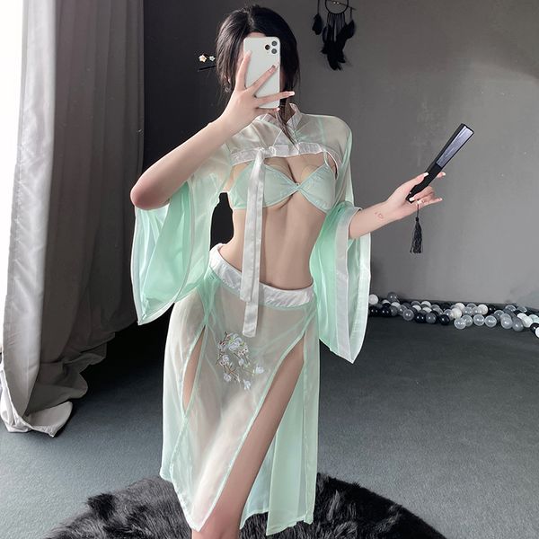 BT2589-情趣內衣高端古風漢服激情誘惑睡衣旗袍純欲制服套裝