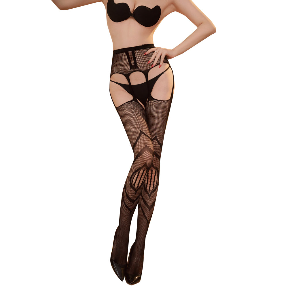 BCY3132-情趣內衣女性感吊帶鏤空連身絲襪誘惑絲襪開檔襪