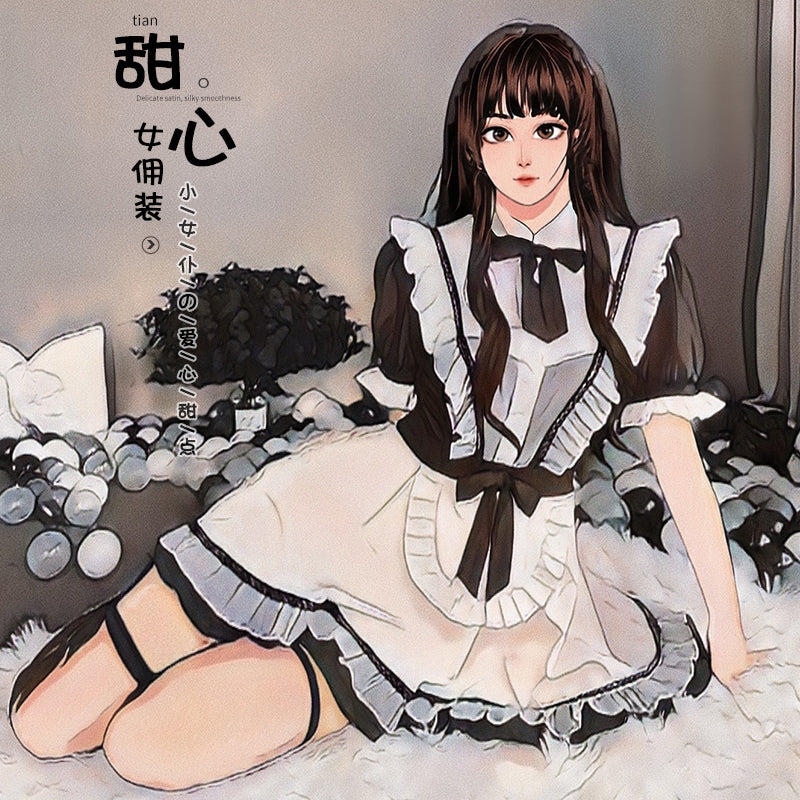 BT2560-情趣內衣性感可愛蝴蝶誘惑女僕角色扮演COS二次元制服套裝
