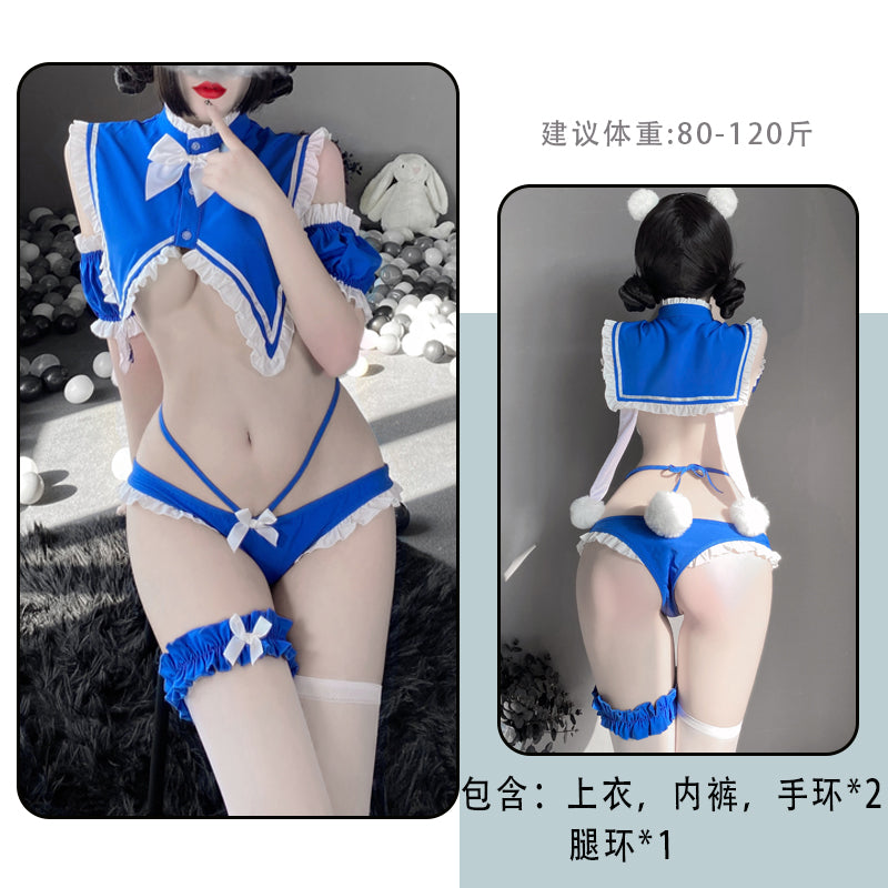 BT2503-純欲兔女郎制服情趣內衣性感誘惑女激情套裝床上服裝