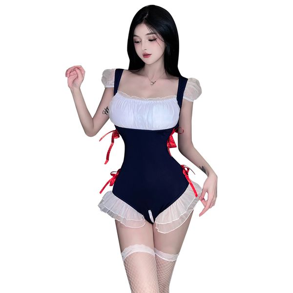 BT2476-情趣內衣女新款女僕女傭制服蕾絲純欲激情套裝誘惑