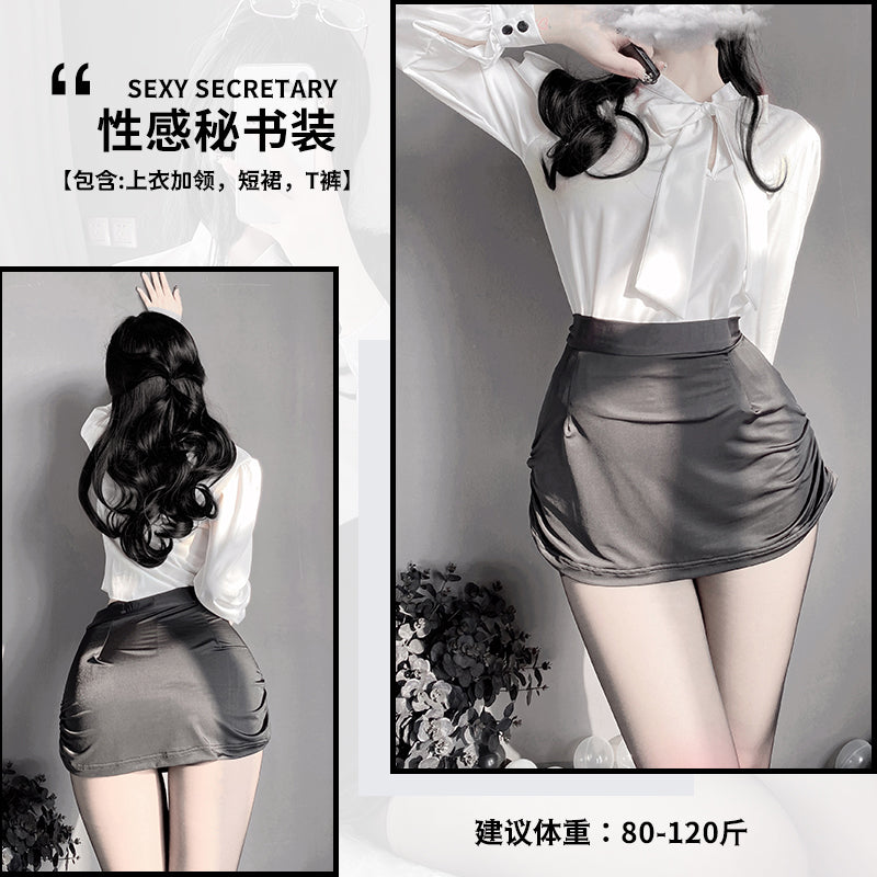 BT2516-性OLl女秘書情趣內衣調情睡衣激情套裝制服純欲誘惑衣服