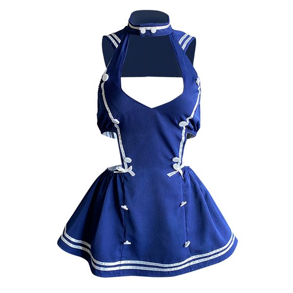 BT2624-情趣內衣女角色扮演性感學生制服純欲床上激情免脫套裝