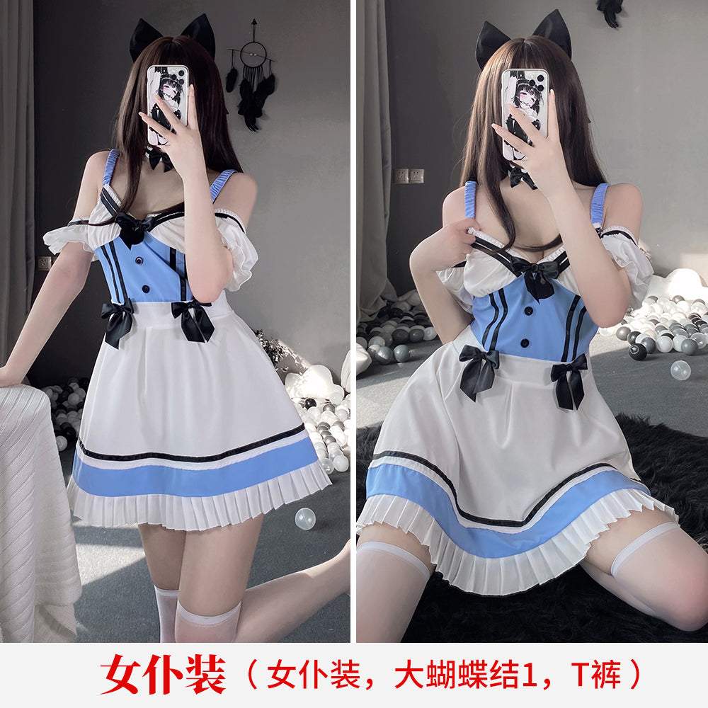 BT2531-情趣內衣誘惑女傭裝睡衣免脫女僕裝激情挑逗床上可愛純欲制服套裝