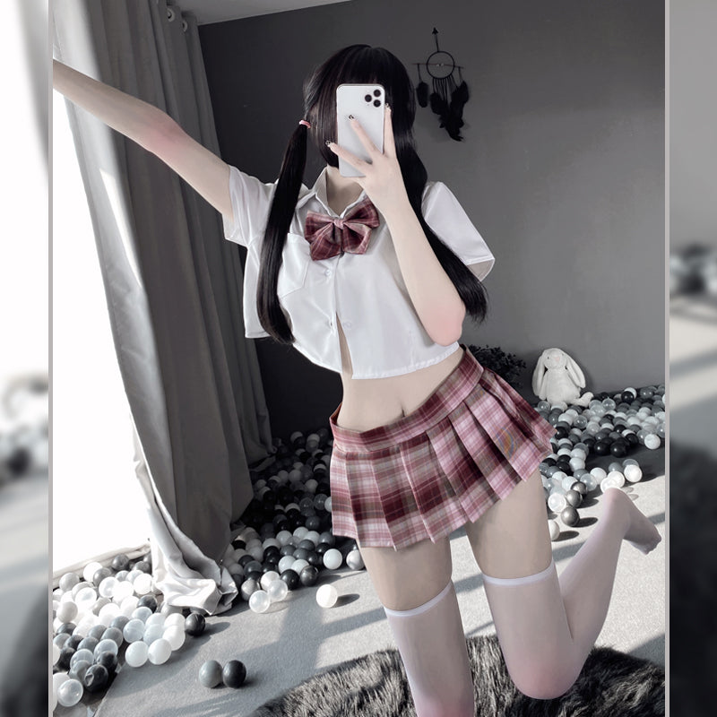 BT1007-性感JK純欲情趣內衣服校園女學生制服激情誘惑睡衣套裝