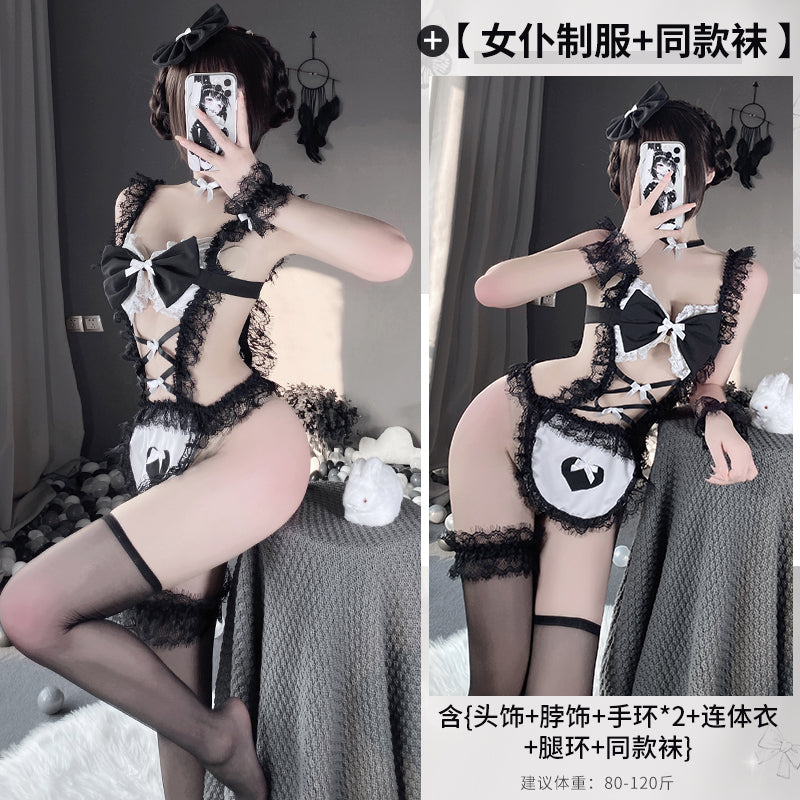 BT2527-女僕女傭裝純欲制服情趣內衣激情套裝床上調情火辣用品誘惑睡衣