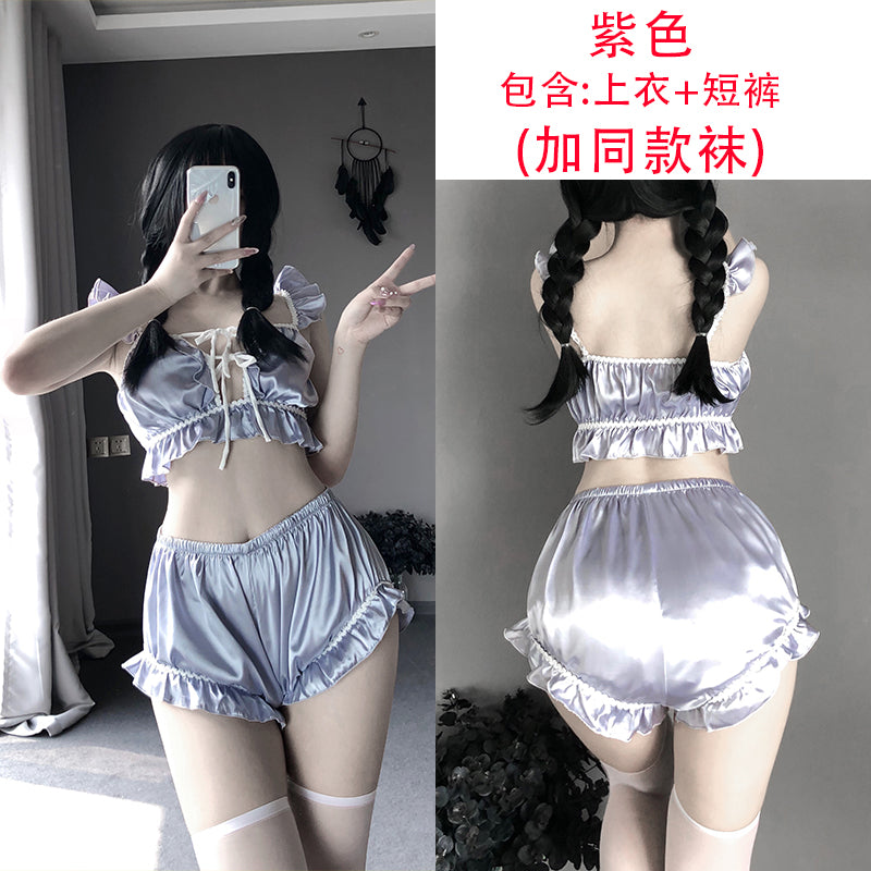 BT2436-情趣內衣可愛宮廷風性感露背角色扮演女傭女僕裝制服