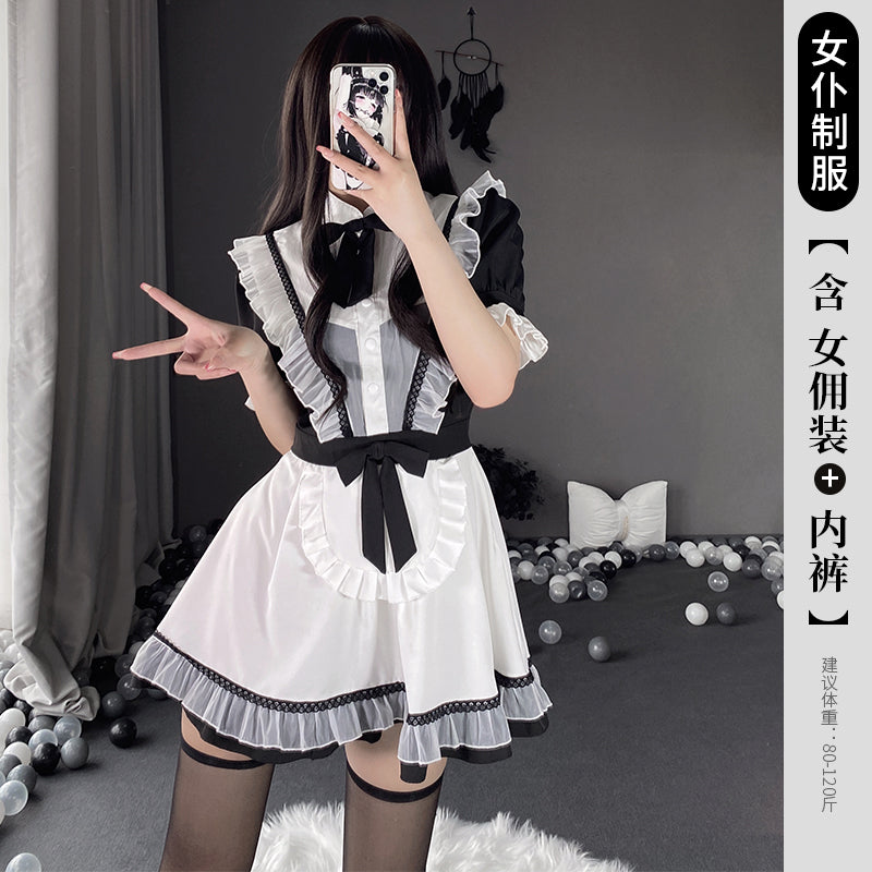 BT2560-情趣內衣性感可愛蝴蝶誘惑女僕角色扮演COS二次元制服套裝