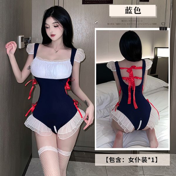 BT2476-情趣內衣女新款女僕女傭制服蕾絲純欲激情套裝誘惑