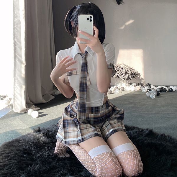 BT2715-性感內衣純欲校園可愛JK制服誘惑女激情角色扮演清純套裝