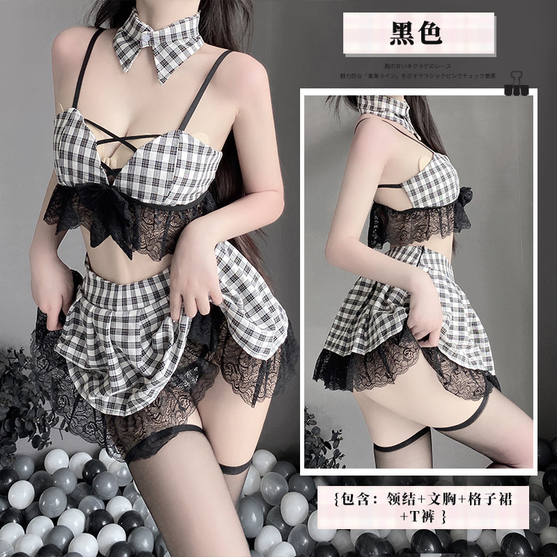 BT2580-情趣內衣女性感制服誘惑激情清純學生裝角色扮演套裝