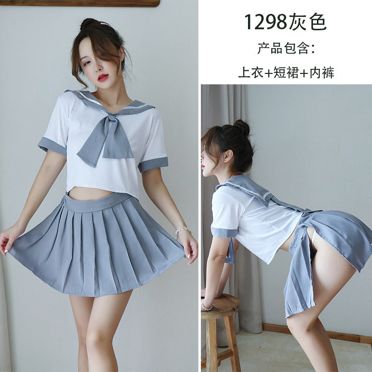【A-1298】性感內衣情趣內衣制服誘感女學生裝JK校園水手