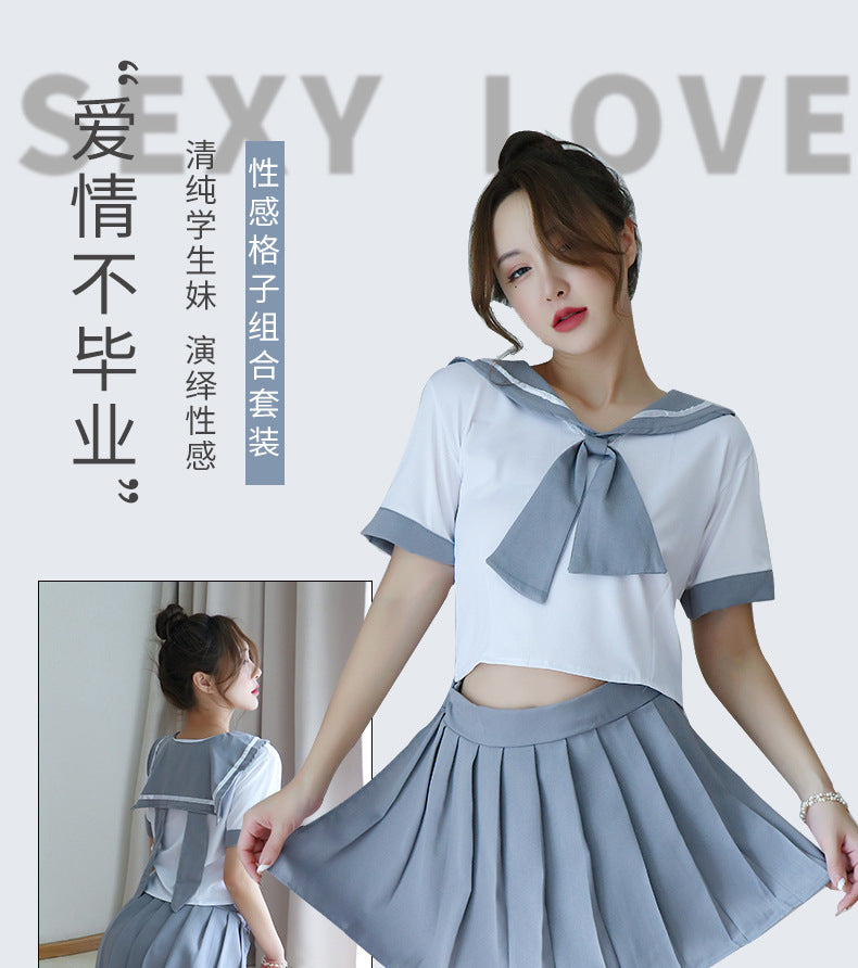 【A-1298】性感內衣情趣內衣制服誘感女學生裝JK校園水手