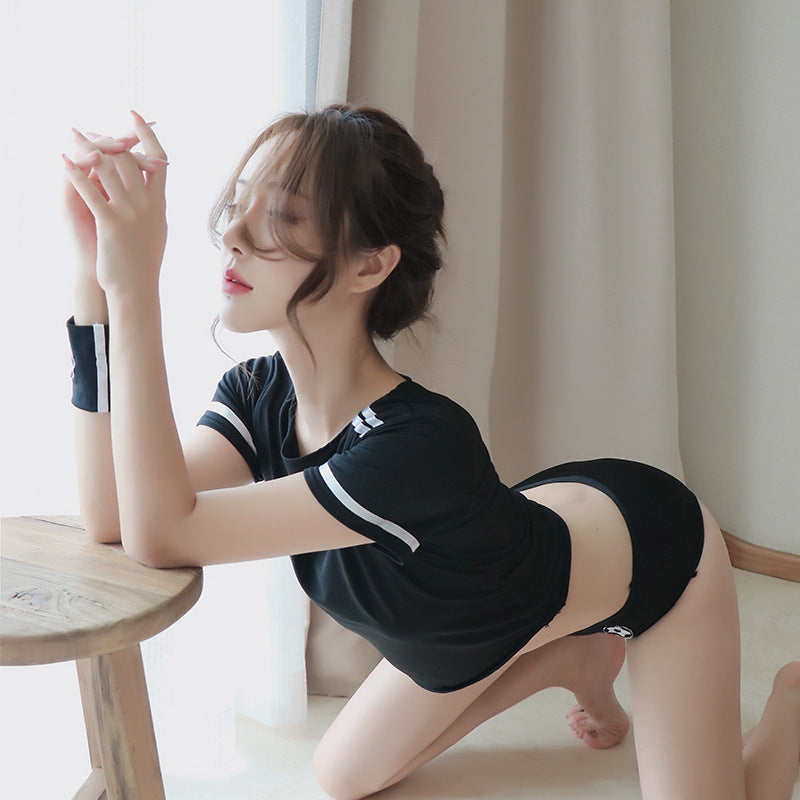 【A-1455】情趣內衣女士制服角色扮演誘惑套裝舞臺裝足球寶貝