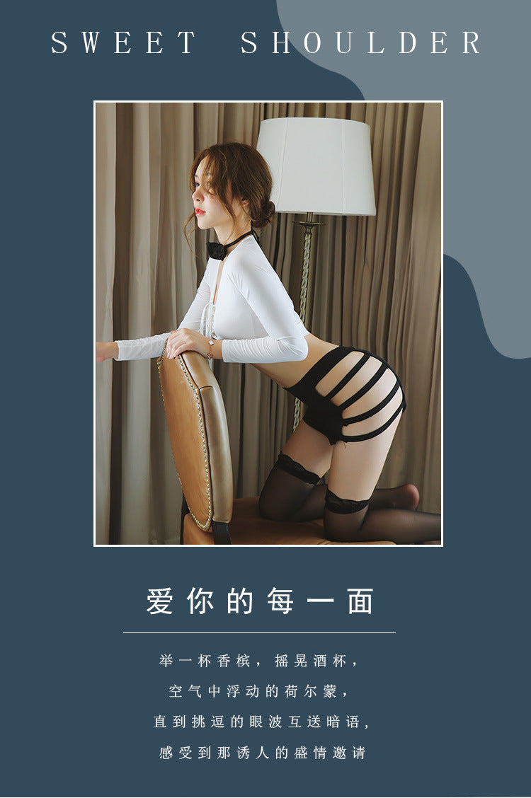 【A-1342】情趣內衣性感女睡衣制服誘惑秘書裝辦公OL裝透明