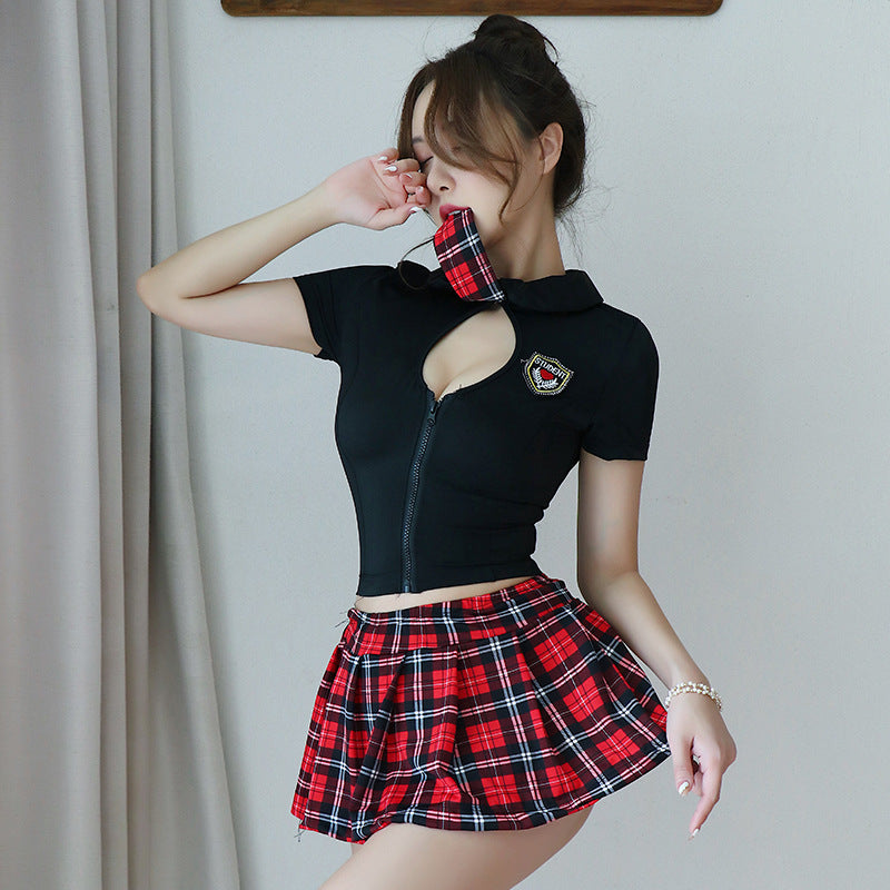 【A-1208】情趣內衣女士誘惑性感情趣套裝清純學生裝制服誘惑