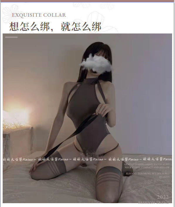CS6375-情趣內衣性感胖MM大碼性感睡衣女死庫水緊身誘惑冰絲