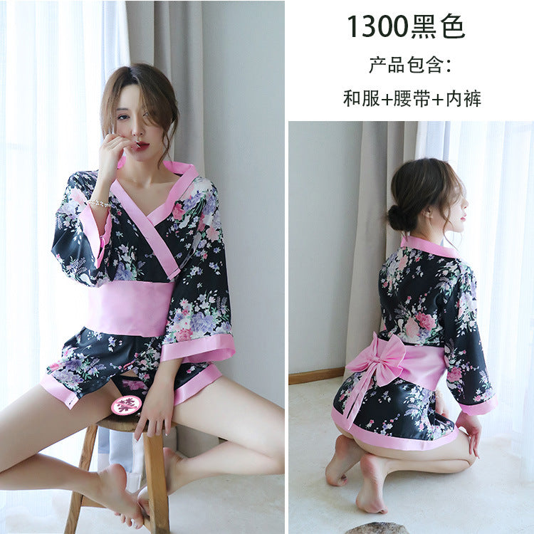 【A-1300】情趣內衣女士性感日式和服制服誘角色扮演