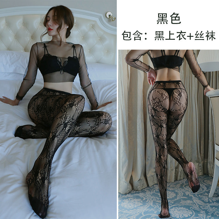 AS5070-情趣內衣女士性感誘惑打底褲網襪絲襪連體襪