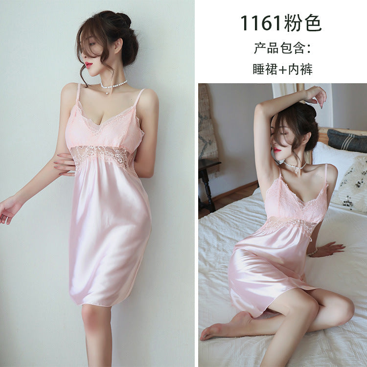 【A-1161】情趣內衣爆款吊帶睡裙性感女睡衣誘惑透明代發