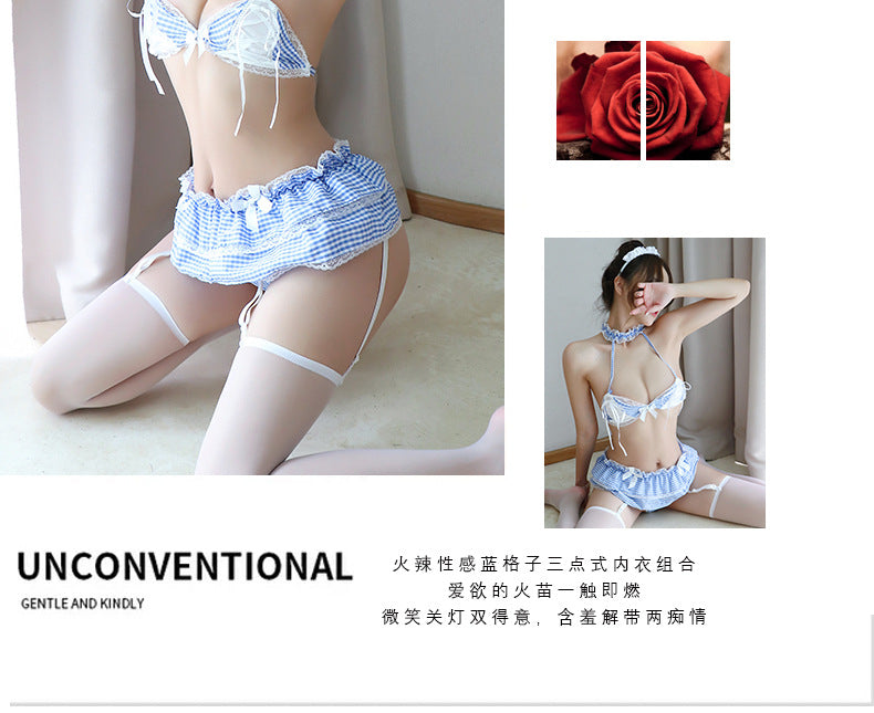 【A-1327】情趣內衣性感蕾絲女僕制服套裝誘惑激情女傭角色扮演