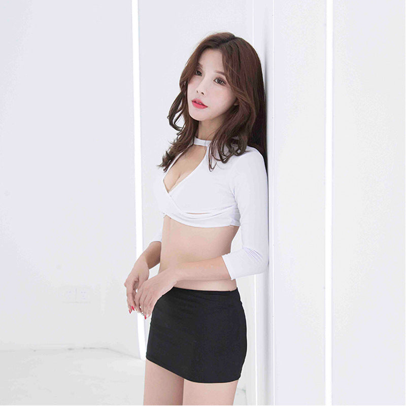 【A-1012】新款情趣內衣女式成人性感秘書制服誘惑角色扮演套裝代發