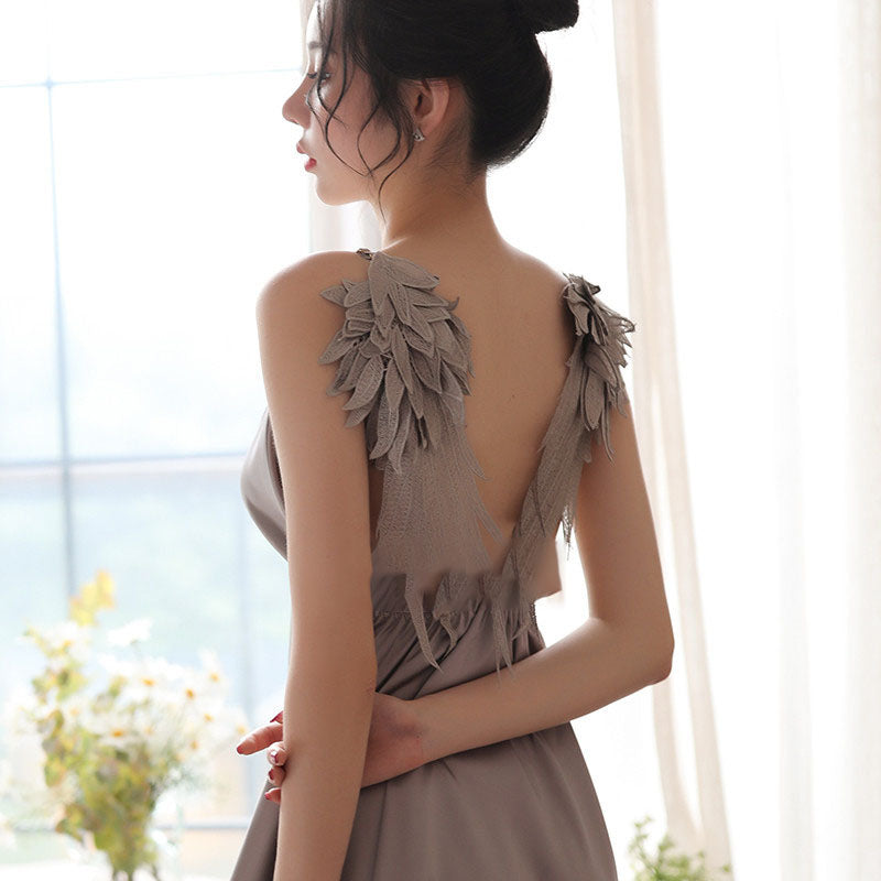 【A-1288】情趣内衣吊带性感睡裙套装露背誘惑情趣睡衣性感