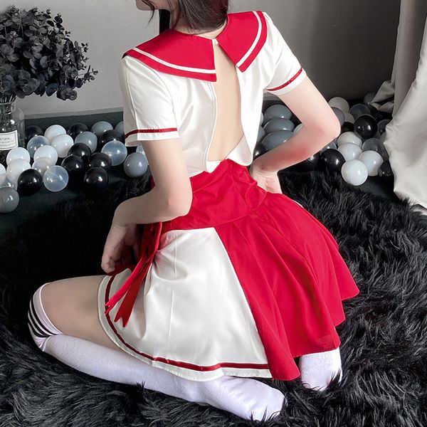 BT2716-性感內衣女校園可愛清純學妹裝甜美激情JK制服誘惑套裝