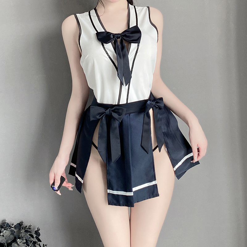 BT2675-性感內衣清純可愛校園睡衣短裙制服性感誘惑火辣女睡衣