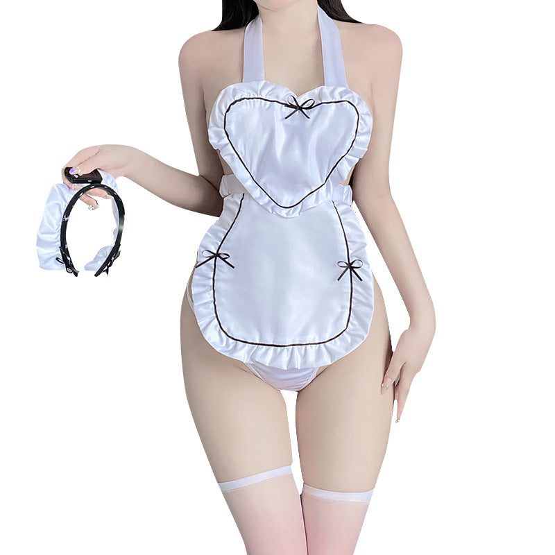 BT1612-性感內衣女僕角色扮演女睡衣誘惑開檔制服調情激情裝