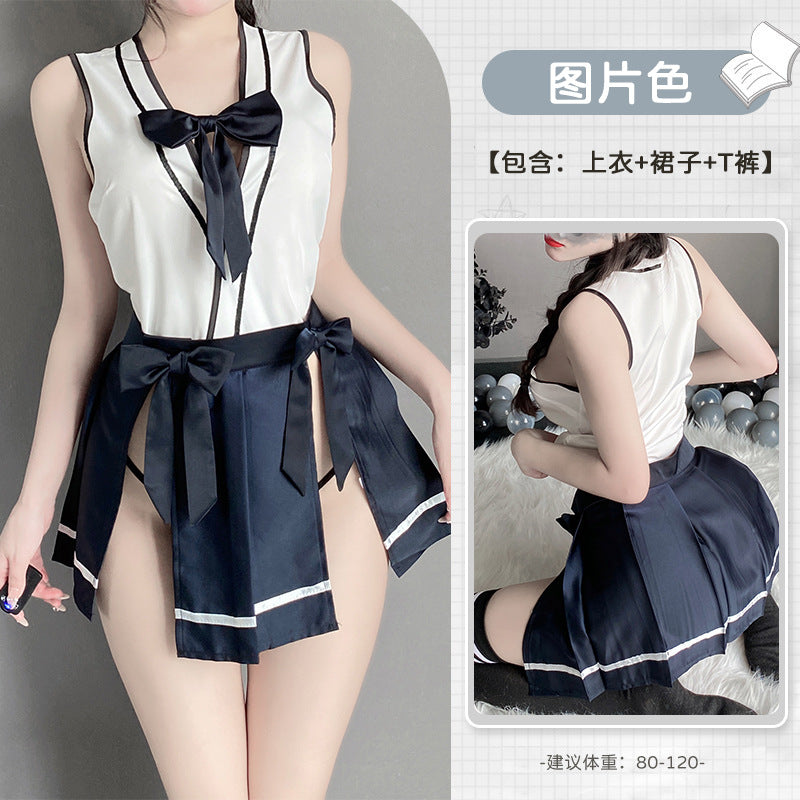 BT2675-性感內衣清純可愛校園睡衣短裙制服性感誘惑火辣女睡衣