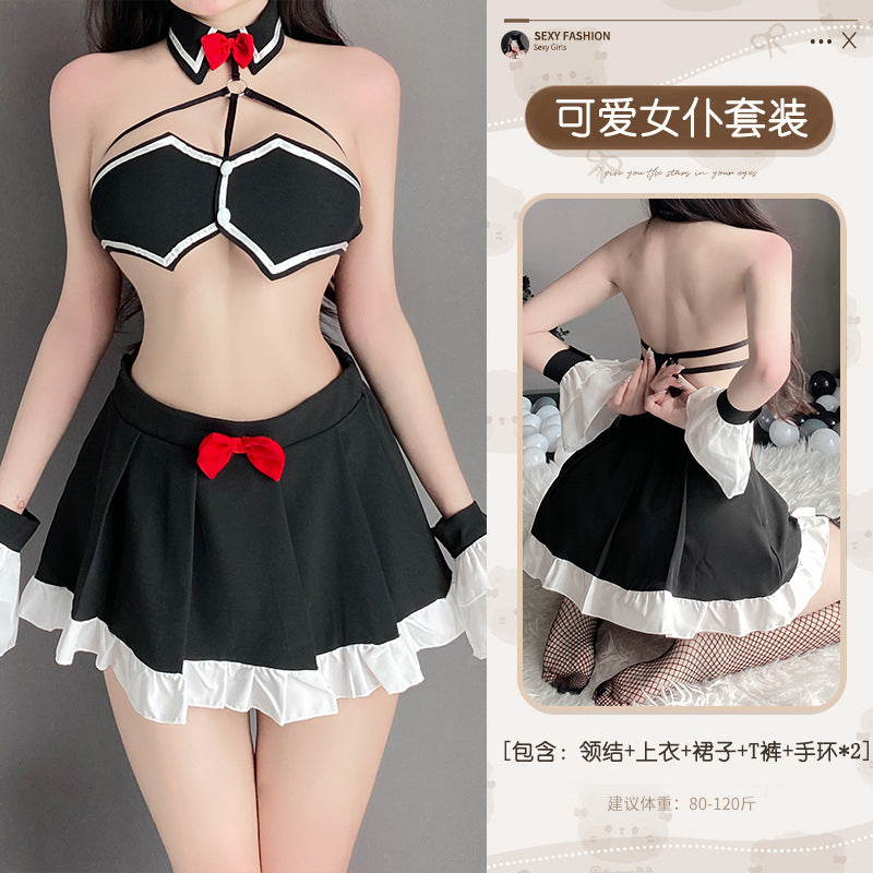 BT2695-性感情趣內衣女傭角色扮演制服連衣裙女僕套裝誘惑激情女睡衣