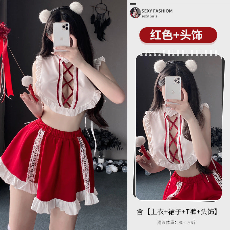 BT2734-性感女僕裝制服角色扮演情趣內衣性感激情魅力女睡衣戰袍套裝誘惑